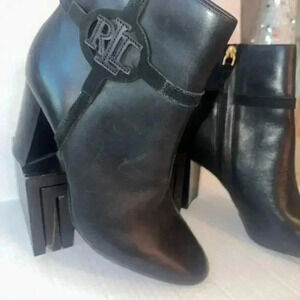 Lauren Ralph‎ Laurens high-heeled Marleigh bootie